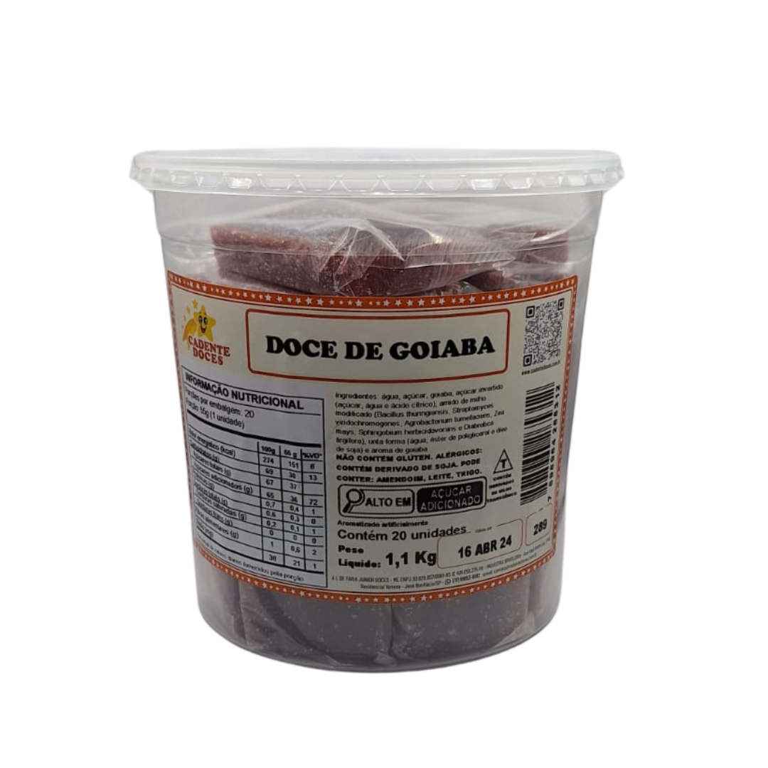 Doce de Goiaba – pote 20 un 1,1kg