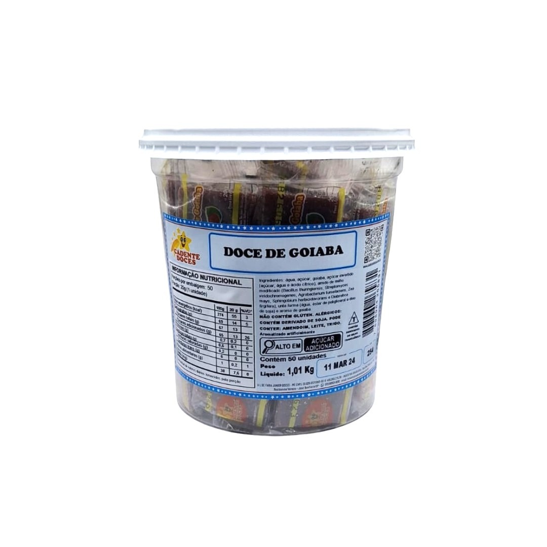 Doce de Goiaba – pote 50 un 1,01kg