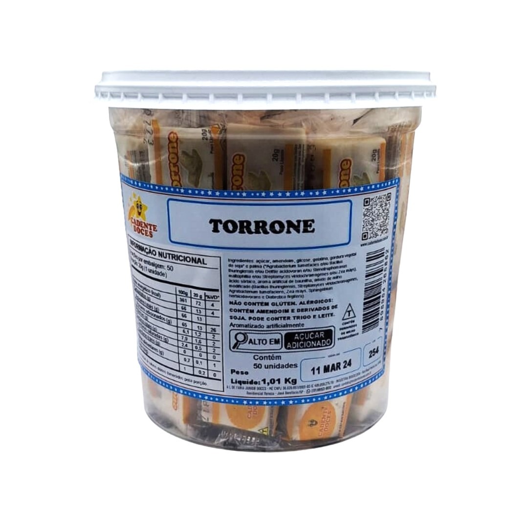 Torrone – pote 50 un 1,01kg